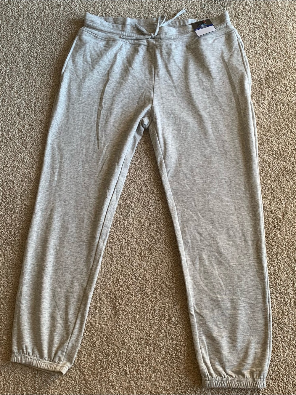32 Degrees Cool Men's Gray Jogger Sweatpants Size Large NWT Drawstring Lounge